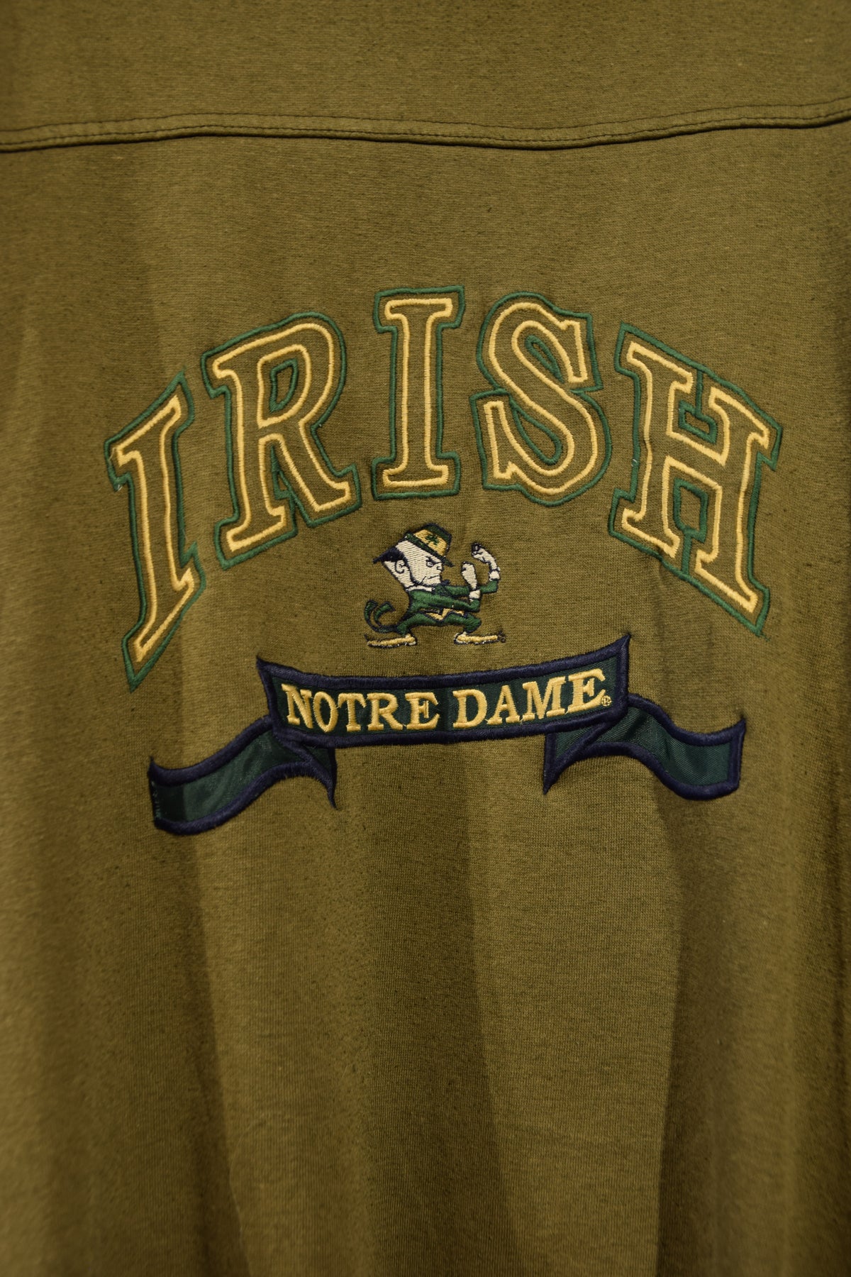 メンズヴィンテージ スウェット 【CRABLE SPORTSWEAR】 90's  IRISH グリーン