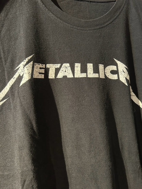 メンズヴィンテージ　Tシャツ 【METALLICA / ロゴプリント】ブラック