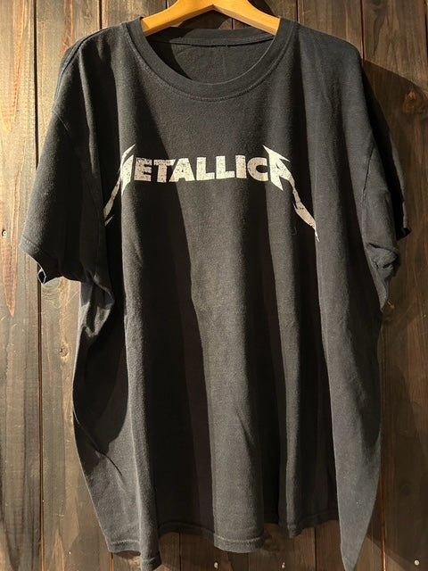 メンズヴィンテージ　Tシャツ 【METALLICA / ロゴプリント】ブラック