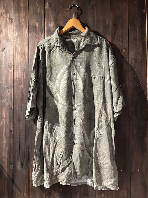 メンズヴィンテージ アロハシャツ 【MODA CAMPIA MODA】リーフ グリーン