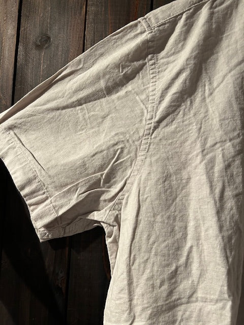 メンズヴィンテージ アロハシャツ 【TAILOR VINTAGE】無地 ベージュ