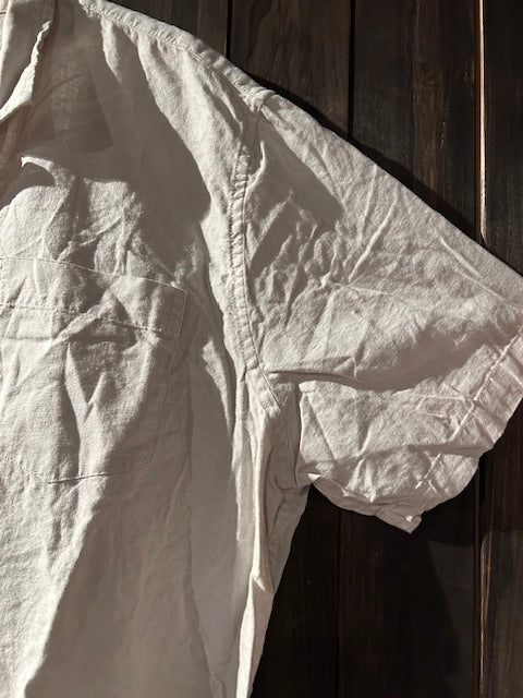 メンズヴィンテージ アロハシャツ 【TAILOR VINTAGE】無地 ベージュ