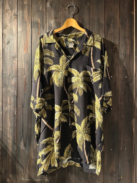 メンズヴィンテージ アロハシャツ 【Hawaiian reserve collection】ブラック