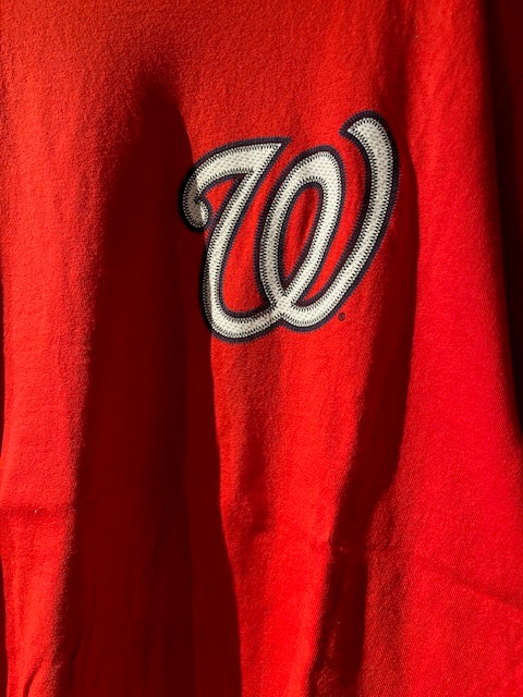 メンズヴィンテージ　Tシャツ 【MLB ワシントン・ナショナルズ / Max Scherzer】レッド