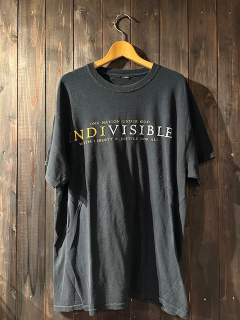 メンズヴィンテージ　Tシャツ 【INDIVISIBLE ロゴ】ブラック