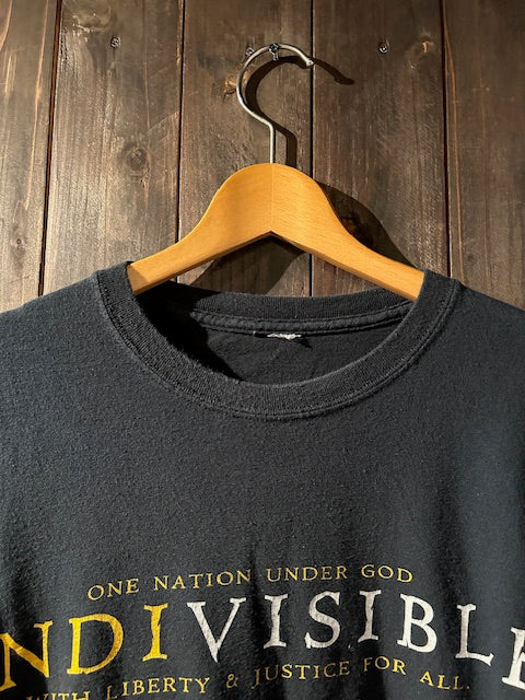メンズヴィンテージ　Tシャツ 【INDIVISIBLE ロゴ】ブラック
