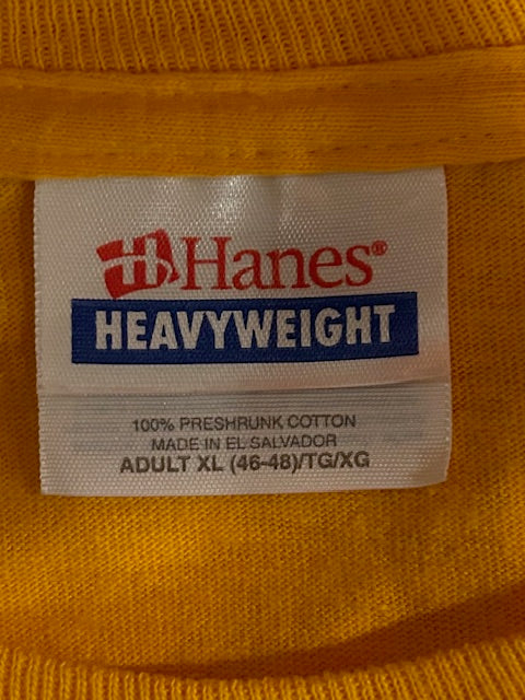メンズヴィンテージ　Tシャツ 【Hanes ロケットロゴプリント 】　オレンジ