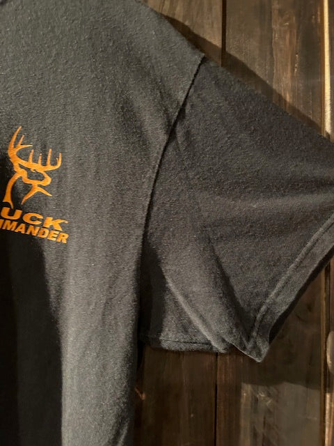 メンズヴィンテージ　Tシャツ 【BUCK COMMANDER】ブラック