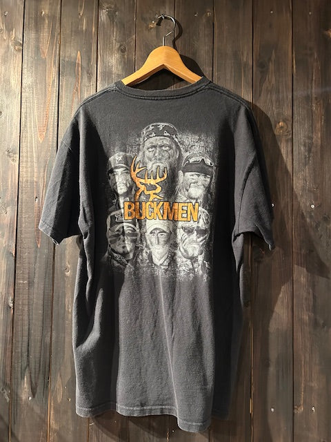 メンズヴィンテージ　Tシャツ 【BUCK COMMANDER】ブラック