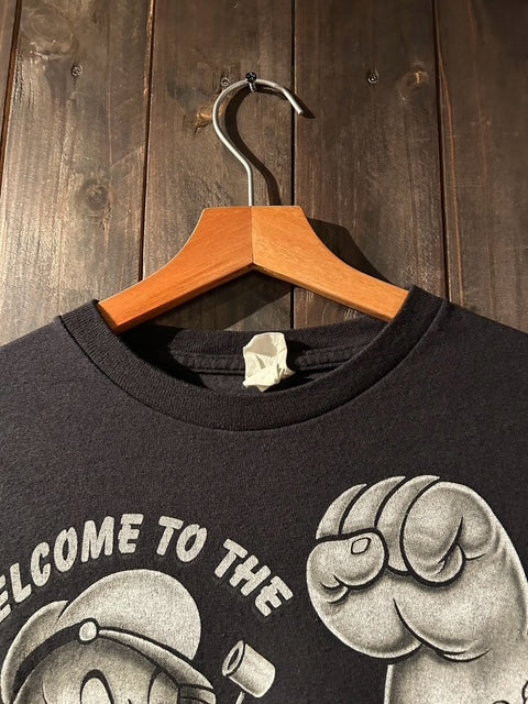 メンズヴィンテージ　Tシャツ 【2011年製 ポパイ】ブラック