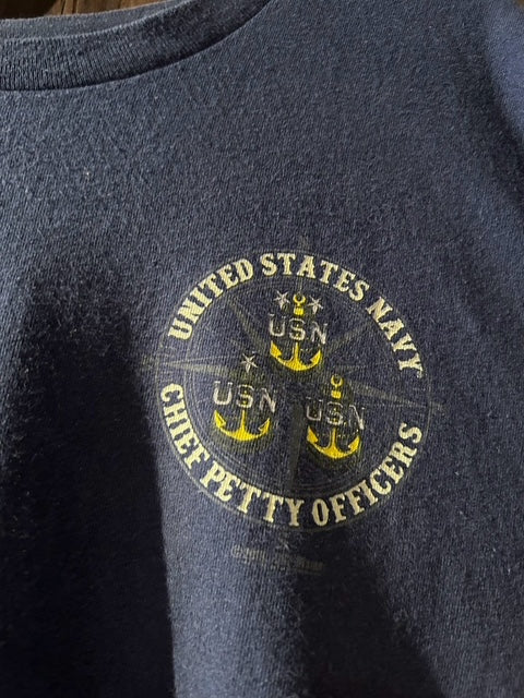 メンズヴィンテージ　Tシャツ 【BATTLESPACE / U.S.NAVY CHIEFS】