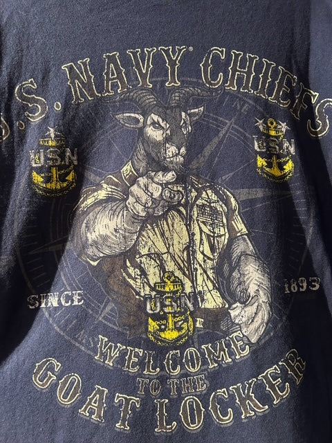 メンズヴィンテージ　Tシャツ 【BATTLESPACE / U.S.NAVY CHIEFS】