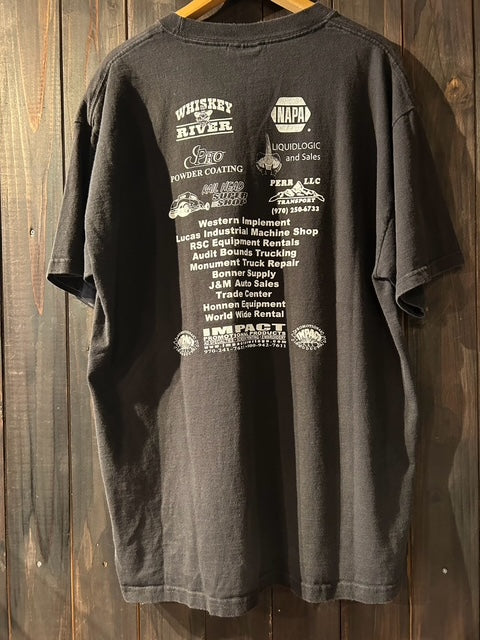 メンズヴィンテージ　Tシャツ 【PORT and COMPANY / SHAKA WEAR】ブラック