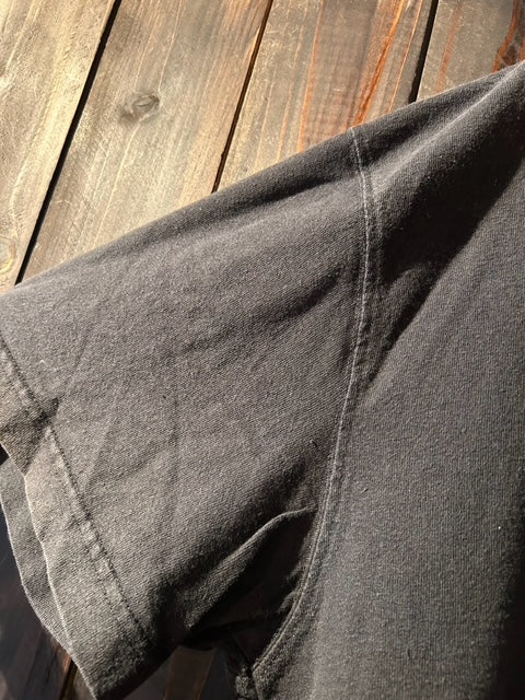 メンズヴィンテージ　Tシャツ 【Dickies】ワンポイント ブラック
