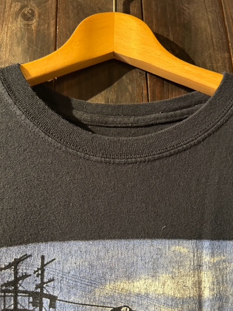 メンズヴィンテージ　Tシャツ 【ICE CUBE】フォトプリント ブラック