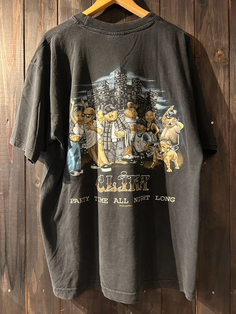メンズヴィンテージ　Tシャツ 【CH GOLD SERIES / CLIKA】フォトプリント ブラック