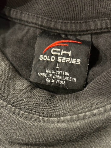 メンズヴィンテージ　Tシャツ 【CH GOLD SERIES / CLIKA】フォトプリント ブラック