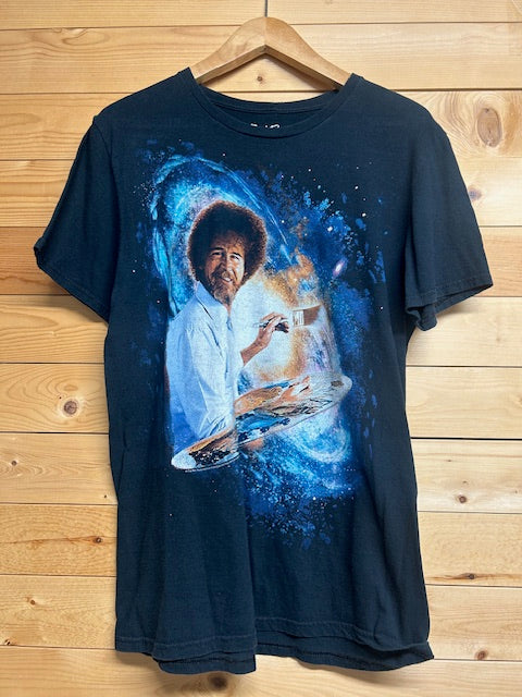 メンズヴィンテージ　Tシャツ 【Bob Ross】ブラック
