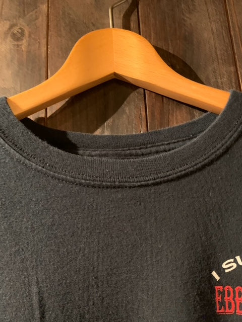 メンズヴィンテージ　Tシャツ 【エベッツパス】グラフィックＴ　ブラック