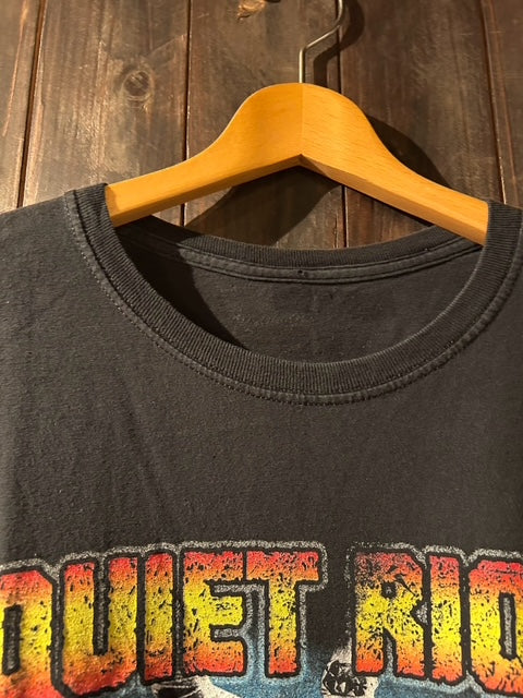 メンズヴィンテージ　Tシャツ 【QUIET RIOT】ブラック