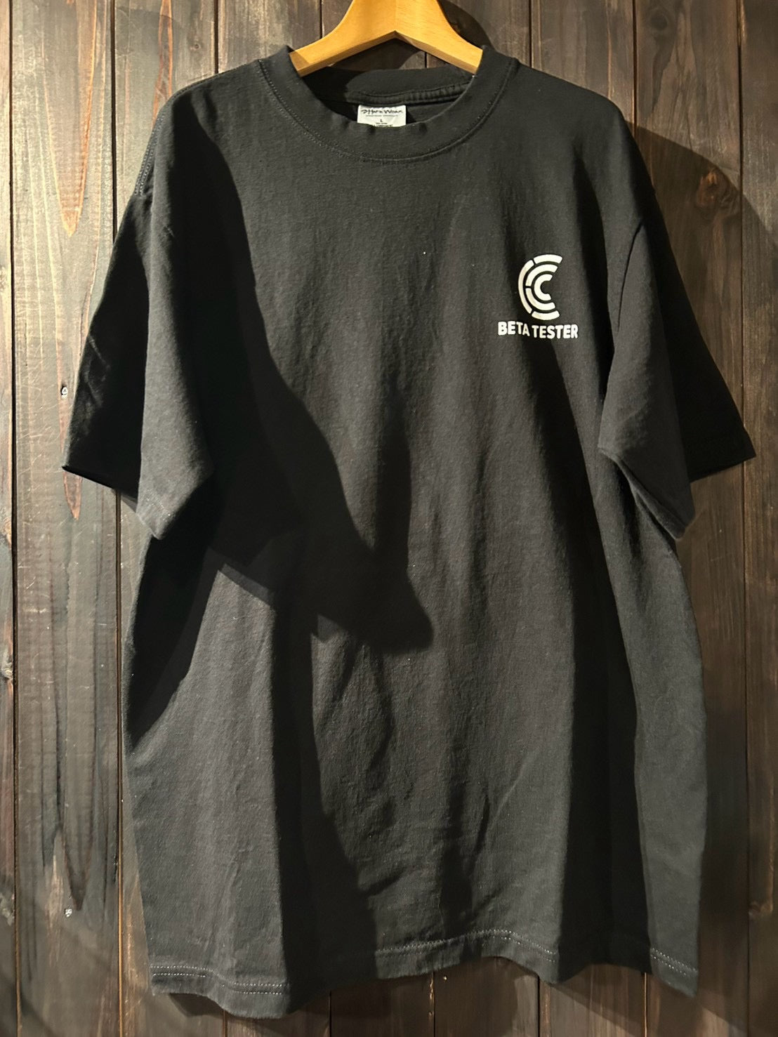 メンズヴィンテージ　Tシャツ 【SHAKA WEAR / BETA TESTER】ブラック