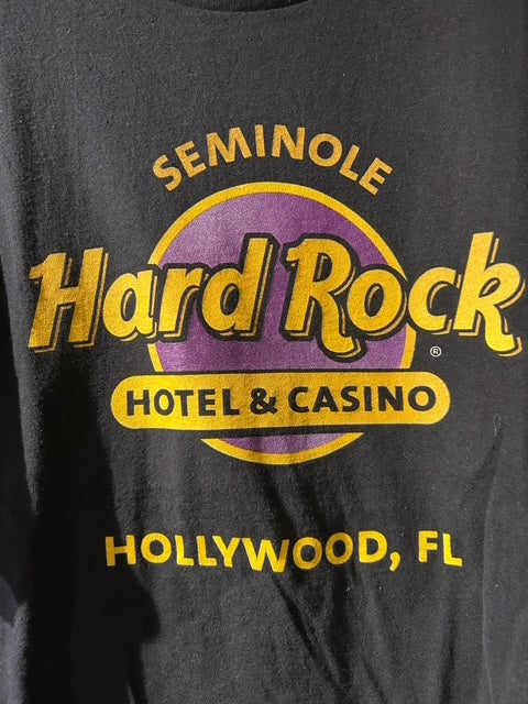 メンズヴィンテージ　Tシャツ 【Hard Rock CAFE】フロントデザイン ブラック