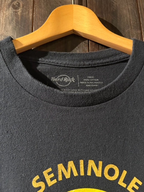 メンズヴィンテージ　Tシャツ 【Hard Rock CAFE】フロントデザイン ブラック