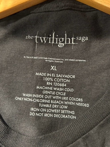 メンズヴィンテージ　Tシャツ 【The Twilight Saga】ムービーT　ブラック