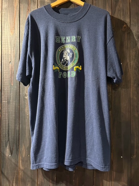 メンズヴィンテージ　Tシャツ 【HENRY FORD】ネイビー