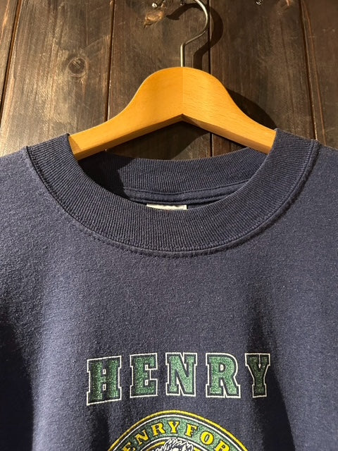 メンズヴィンテージ　Tシャツ 【HENRY FORD】ネイビー