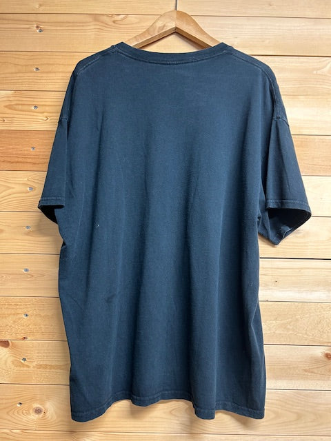 メンズヴィンテージ　Tシャツ 【REALTREE 】迷彩柄 フロントデザイン ブラック