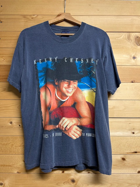 メンズヴィンテージ　Tシャツ 【KENNY CHESNEY】 2002 Tour ネイビー
