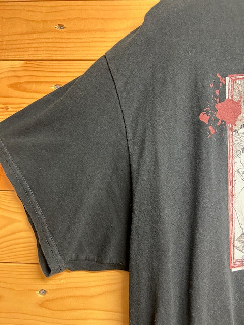 メンズヴィンテージ　Tシャツ 【東京リベンジャーズ】 フロントデザイン ブラック