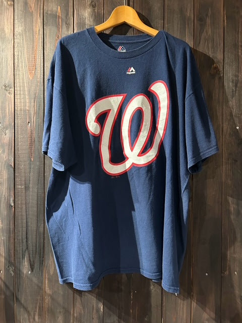 メンズヴィンテージ　Tシャツ 【Majestic / ワシントン・ナショナルズ】 ネイビー