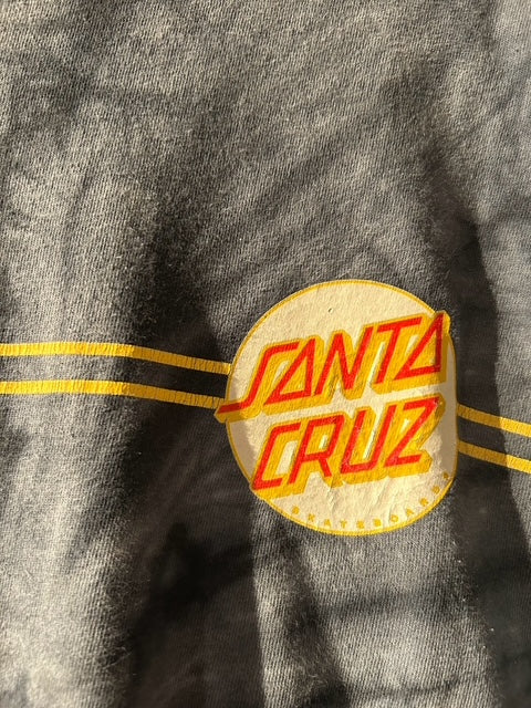 メンズヴィンテージ　Tシャツ 【Santa Cruz】タイダイ ネイビー