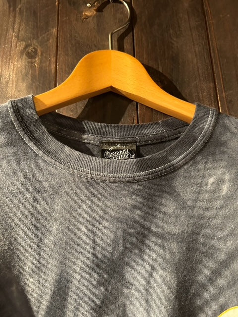 メンズヴィンテージ　Tシャツ 【Santa Cruz】タイダイ ネイビー