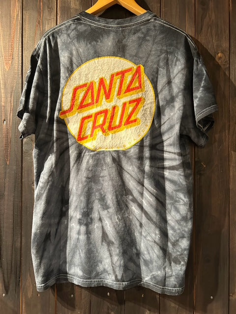 メンズヴィンテージ　Tシャツ 【Santa Cruz】タイダイ ネイビー