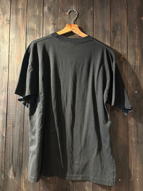 メンズヴィンテージ　Tシャツ 【doragonofchina】フロントデザイン ブラック