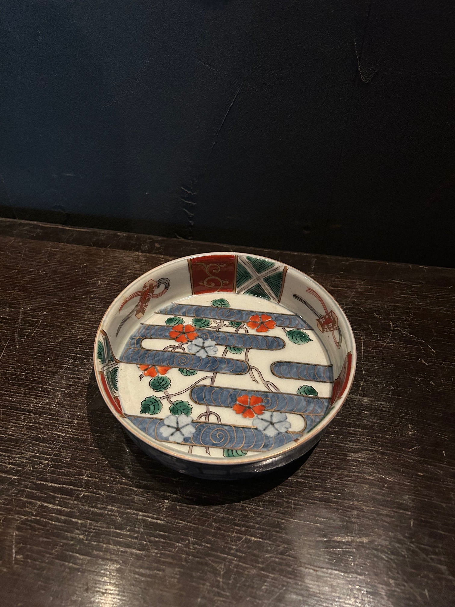 伊万里色絵　皿
