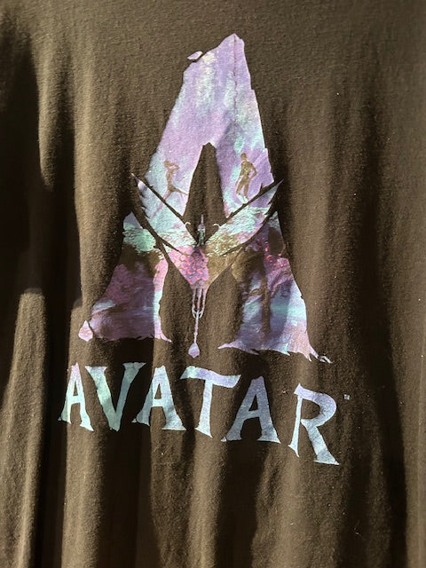 メンズヴィンテージ　Tシャツ 【AVATAR】ムービーT ブラック
