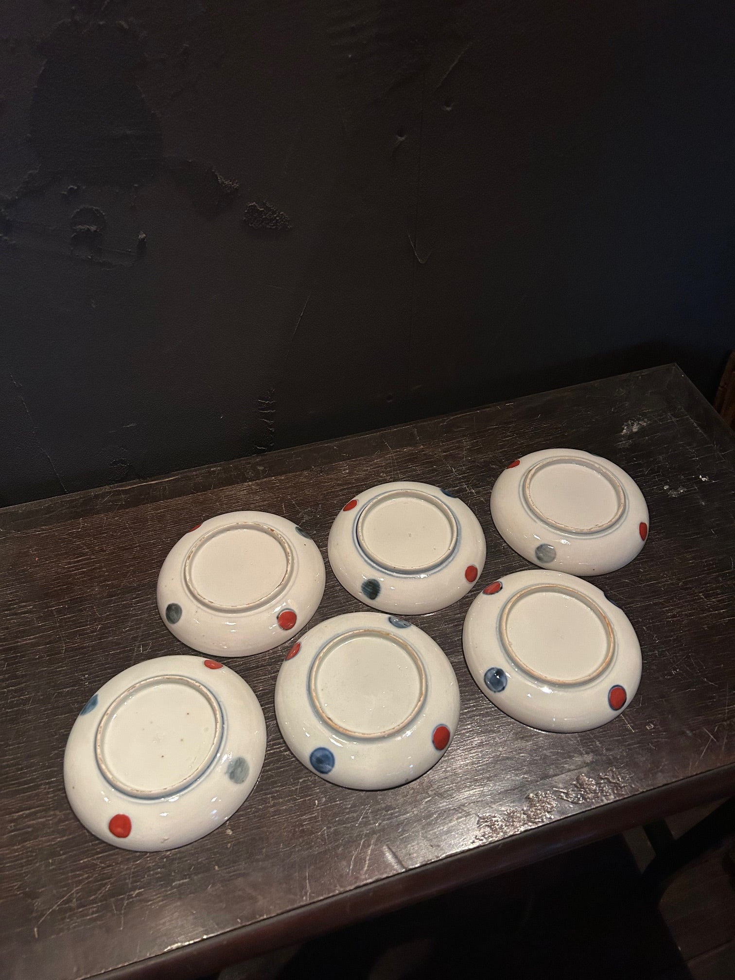 伊万里　4寸色絵皿