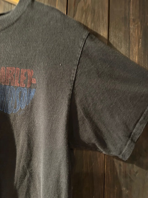 メンズヴィンテージ　Tシャツ 【HARLEY DAVIDSON】グラフィック ブラック
