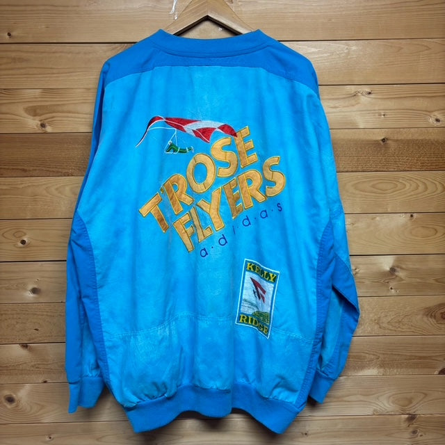 メンズヴィンテージ スウェット【adidas】80’TROSEFLYERS ブルー