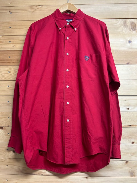 メンズヴィンテージ シャツ【Ralph Lauren Golf】ワンポイント レッド
