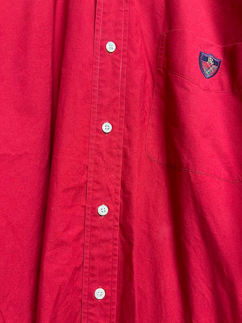 メンズヴィンテージ シャツ【Ralph Lauren Golf】ワンポイント レッド