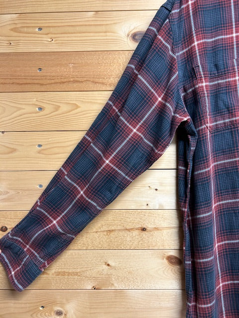 メンズヴィンテージ シャツ【carhartt】チェック レッド ブラック