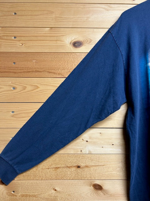 メンズヴィンテージ Tシャツ【WINNER SCIRCLE】フロントデザイン ネイビー