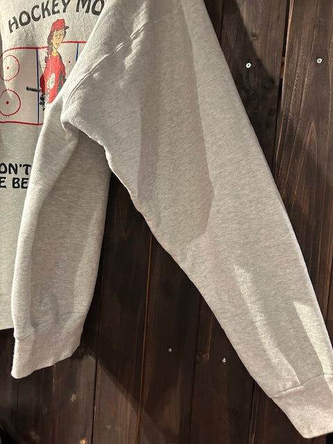 メンズヴィンテージ スウェット【EFRUIT OF THA  LOOM】フロントデザイン グレー