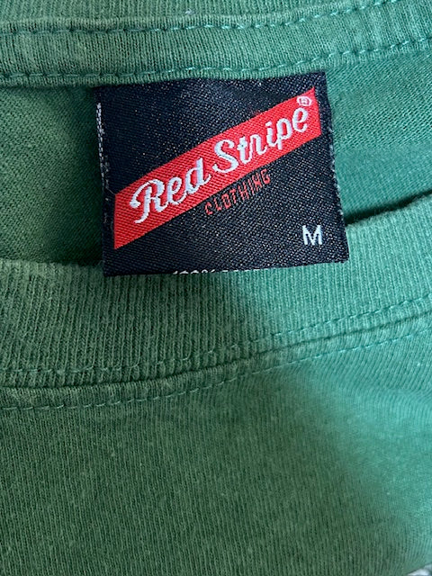 メンズヴィンテージ　Tシャツ　【RED STRIPE】ジャマイカ