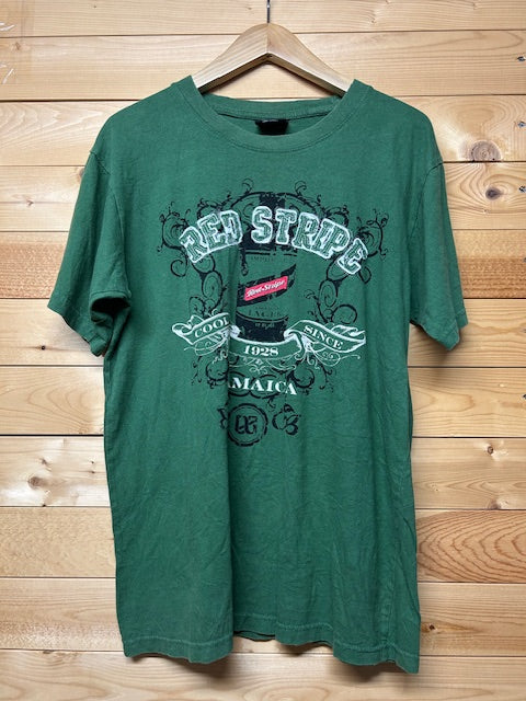 メンズヴィンテージ　Tシャツ　【RED STRIPE】ジャマイカ